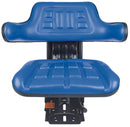 TISCO Universal Tractor Seat with Suspension - Blue