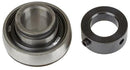INSERT BEARING WITH LOCK COLLAR - 1/2" BORE  -WIDE INNER RING - GREASABLE