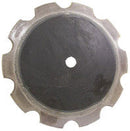 Wear Tuff Disc Blade - 28" x 1/4", Notched, 1-5/8" Round Axle
