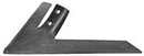 Chisel Plow Sweep - 24" x 1/4", 1/2" Bolt Holes, Low Crown