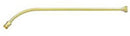 WAND 8" CURVED BRASS