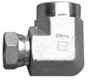 Female NPTF to Female NPSM Swivel  90 Elbow