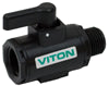 1/4" FEMALE X MALE NPT MICRO-VALVE FKM