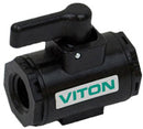 1/4" FEMALE NPT MICRO-VALVE FKM