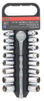 21 PIECE 1/4" DRIVE SOCKET SET