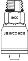 UN O-RING MALE WITH 1/2 INCH THREAD FOR 1/4 INCH HOSE
