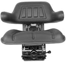 TISCO Universal Tractor Seat with Suspension - Black