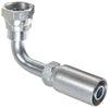 FEMALE SWIVEL 90 DEGREE BEND 5/8" HOSE X 1-1/8" DIN LIGHT UNI SEAT