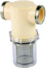 3/4" STRAINER WITH CLEAR BOWL