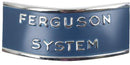 FERGUSON HOOD EMBLEM - BLUE BACKGROUND
