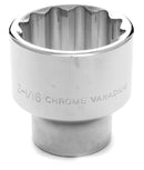 2-1/16 INCH X 12 POINT STANDARD IMPACT SOCKET - 3/4 INCH DRIVE