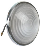 WORKLIGHT BULB ASSEMBLY, FROSTED LENS WITH RINGS. MANUFACTURED IN THE U.S.A