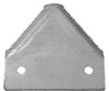 HART CARTER COMBINE SECTION - TOP SERRATED PLATED - FINE TOOTH -REPLACES 277444 / AGCO 71176531