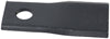 DISC MOWER BLADE. CLOCKWISE, 3.9", 99 MM LONG, 0.640", 16.3 MM HOLE DIAMETER