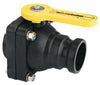 2" FULL PORT STUBBY BALL VALVE -  MALE ADAPTER X FEMALE NPT