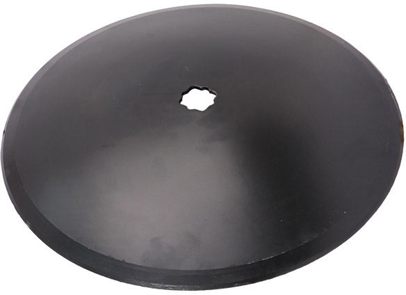 18 INCH X 7 GAUGE SMOOTH DISC BLADE WITH 1 SQ X 1-1/8 SQ AXLE