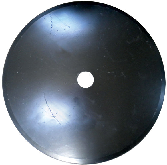 24.5 INCH X 6.5MM SMOOTH SHALLOW CONCAVITY DISC BLADE WITH 1-3/4 INCH ROUND AXLE