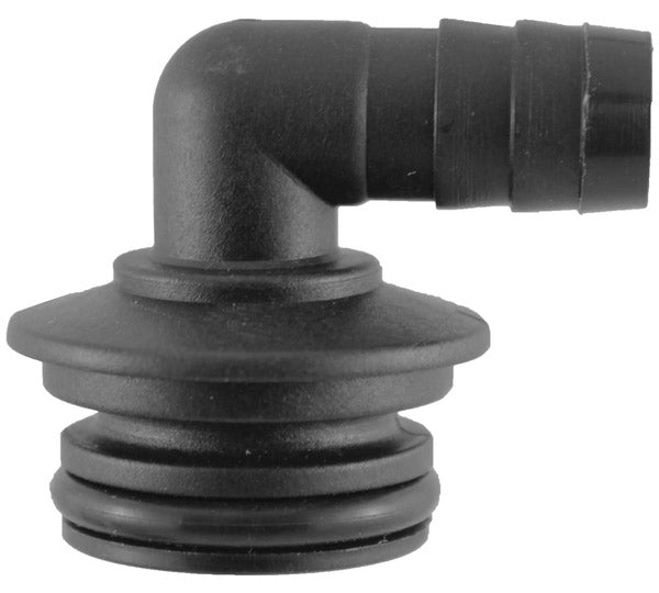 1/2" ELBOW HOSE BARB FOR MODULAR FLOW MONITORS 4 PACK