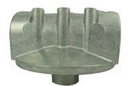 ALUMINUM MOUNTING ADAPTOR - 1" NPT INLET / OUTLET - FOR 800 SERIES FILTERS