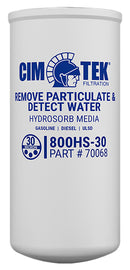 800 HYDROSORB SERIES FUEL TRANSFER FILTER WITH WATER REMOVAL-  HIGH VOLUME 1" FLOW - 30 MICRON