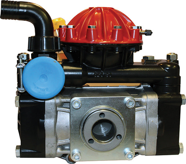 AR50 MEDIUM PRESSURE TWIN DIAPHRAGM PUMP - SP VERSION WITH FLANGE TO ATTACH GEARBOX OR SHAFT KIT