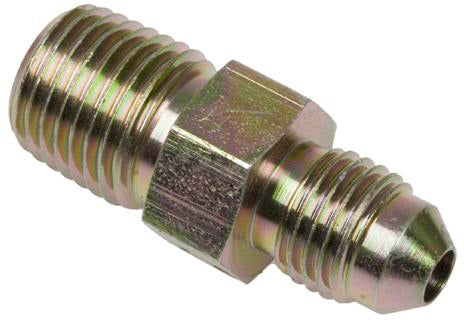 1/4 MALE JIC X 1/4 MALE PIPE - MALE CONNECTOR - STEEL