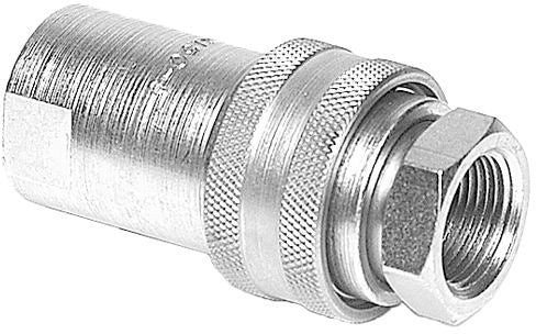4000 SERIES QUICK COUPLER WITH POPPET TIP - 1/4" BODY x 1/4"-18 NPT THREAD