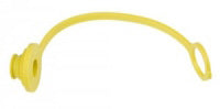 1/2" DUST PLUG - YELLOW RUBBER - 2 PACK