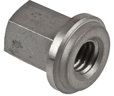 5/16-18 INCH BATTERY TERMINAL STUD NUT WITH CLOSED CAP - STAINLESS STEEL