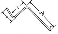 VI-1 WHEEL RAKE TOOTH FOR VICON