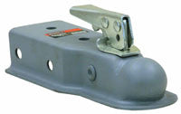 CLASS 2 TRAILER COUPLER FOR 3" SQUARE CHANNEL - FOR 2" BALL