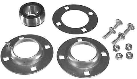 1-3/4 INCH ROUND RIVETED DISC BEARING ASSEMBLY