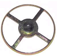 ROTATING DISC SCRAPER ALL METAL WHEEL FOR RS331K