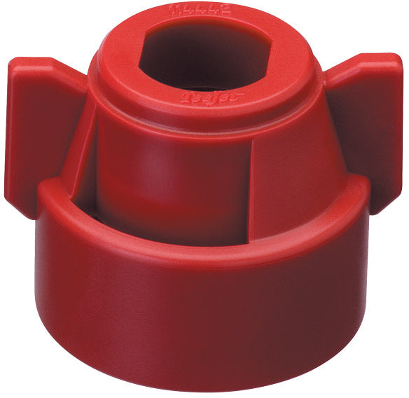 QUICKJET CAP FOR ROUND BODY SPRAY TIPS - RED    REPLACES CP25597 / 25598 SERIES