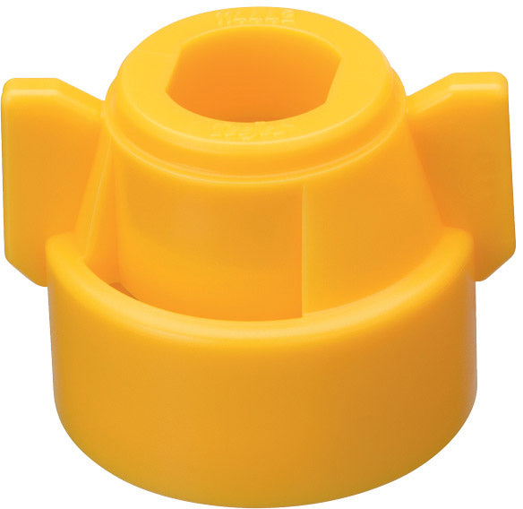 QUICKJET CAP FOR ROUND BODY SPRAY TIPS - YELLOW    REPLACES CP25597 / 25598 SERIES