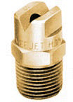 TEEJET BRASS NOZZLE WITH STRAINER - 1/4" MALE NPT