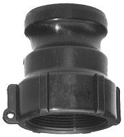 AGSMART A SERIES 1-1/2" POLY FEMALE PIPE THREAD X MALE COUPLER