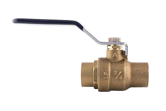 1-1/4" BRONZE BALL VALVE