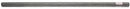 INNER PROFILE TUBING - TRILLOBE SHAPE - BONDIOLI SERIES 4    39" LENGTH