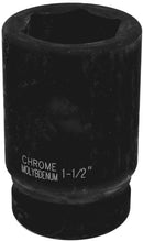 1-1/2 INCH X 6 POINT DEEP WELL IMPACT SOCKET - 1 INCH DRIVE