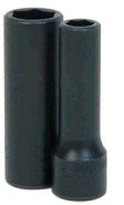 3/4 INCH X 6 POINT DEEP WELL IMPACT SOCKET - 1/2 INCH DRIVE