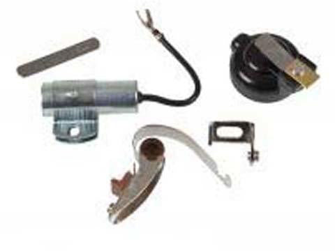 IGNITION KIT WITH ROTOR - FOR 4 AND 6 CYLINDER IH ENGINES WITH BATTERY IGNITION