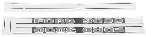 DECAL SET FOR FORD 3000