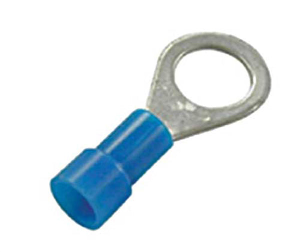 RING TERMINAL INSULATED BLUE 16-14AWG
