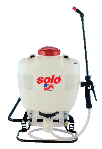 SOLO BACKPACK SPRAYER 4 GALLON - PISTON PUMP