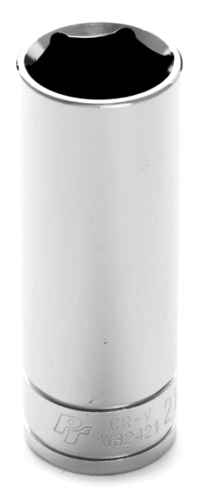 21MM X 6 POINT DEEP WELL IMPACT SOCKET - 1/2 INCH DRIVE