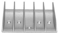 SCRAPPING PLATE FOR DEEP DISH PRESSURE DOOR - 5 SPINDLES HIGH