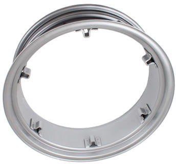 RIM, 9" X 28" WIDE BASE DEMOUNTABLE RIM WITH SIX LOOP CLAMPS. FITS TIRE SIZE 11.2" X 28"